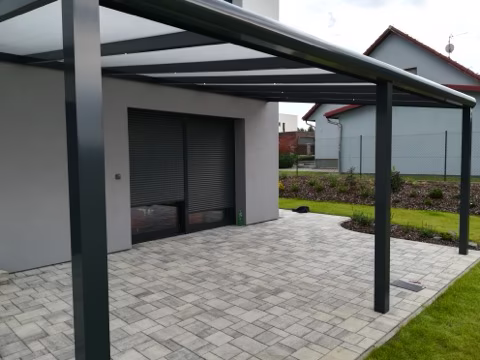 PROFI hliníková pergola, realizace 275