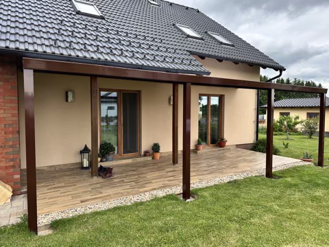 PROFI hliníková pergola, realizace 290