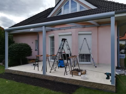 PROFI hliníková pergola, realizace 312