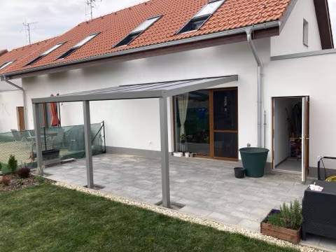 PROFI hliníková pergola, realizace 345