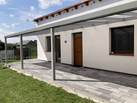PROFI hliníková pergola, realizace 350