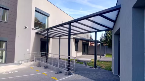 PROFI hliníková pergola, realizace 390
