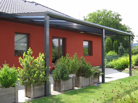 PROFI hliníková pergola, realizace 407