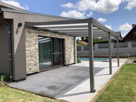 PROFI hliníková pergola, realizace 424