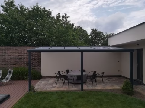 PROFI hliníková pergola, realizace 436