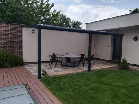 PROFI hliníková pergola, realizace 437