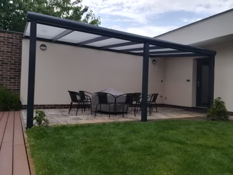 PROFI hliníková pergola, realizace 438