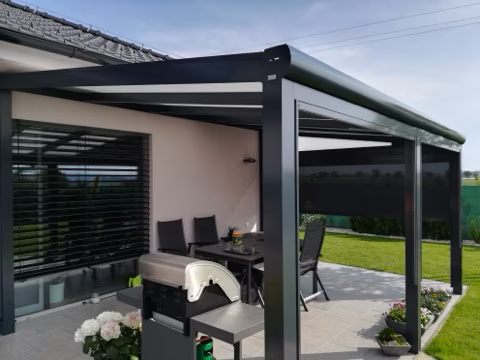 PROFI hliníková pergola, realizace 443