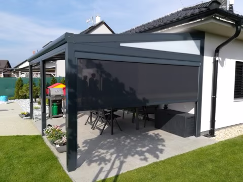 PROFI hliníková pergola, realizace 445