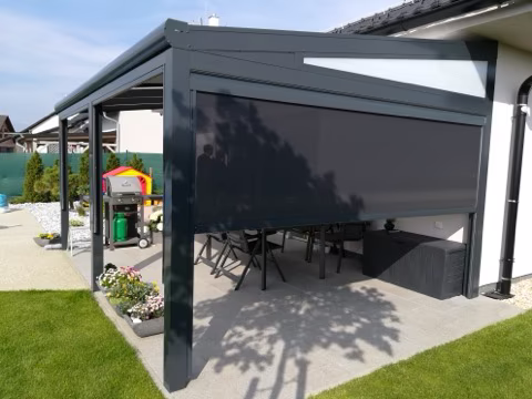 PROFI hliníková pergola, realizace 446