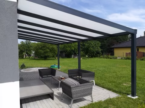 PROFI hliníková pergola, realizace 453