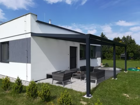 PROFI hliníková pergola, realizace 454