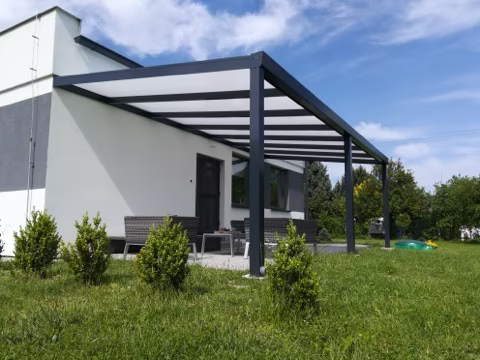 PROFI hliníková pergola, realizace 456