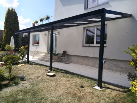 PROFI hliníková pergola, realizace 470