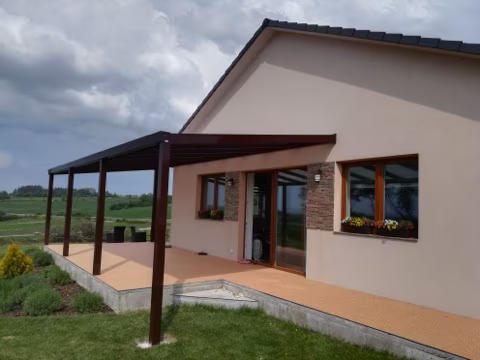 PROFI hliníková pergola, realizace 500