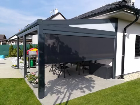PROFI hliníková pergola, realizace 66