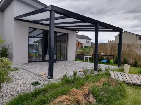 PROFI hliníková pergola, realizace 68