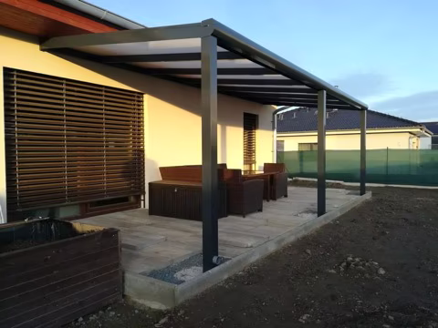 PROFI hliníková pergola, realizace 80