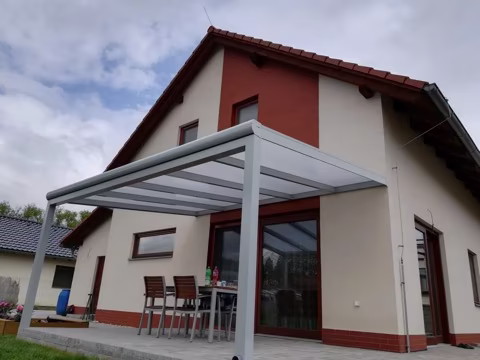 PROFI hliníková pergola, realizace 90