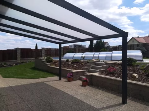 PROFI hliníková pergola, realizace 95