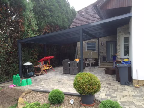 PROFI XL hliníková pergola, realizace 4