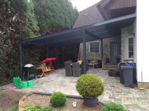 PROFI XL hliníková pergola, realizace 18