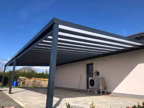 PROFI XXL hliníková pergola, realizace 9