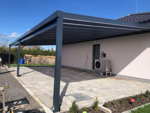 PROFI XXL hliníková pergola, realizace 10