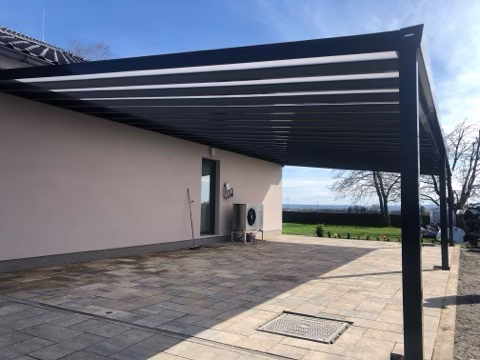 PROFI XXL hliníková pergola, realizace 12