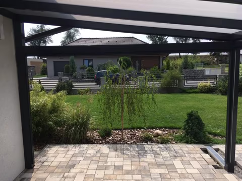 Stínění pro hliníkovou pergolu, realizace 39