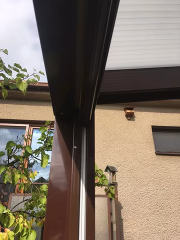 Stínění pro hliníkovou pergolu, realizace 50