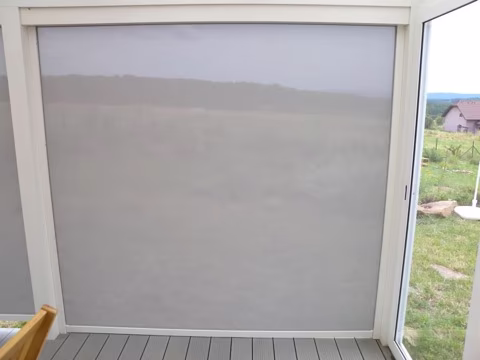 Stínění pro hliníkovou pergolu, realizace 61