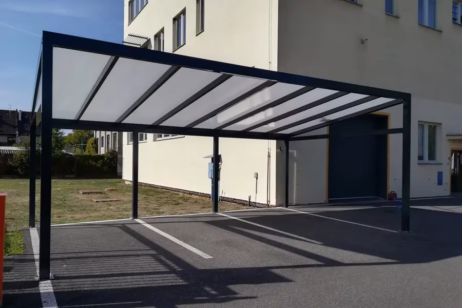 Hliníkový přístřešek na auto PROFI